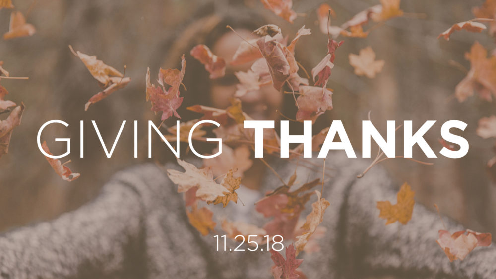 Giving Thanks Image