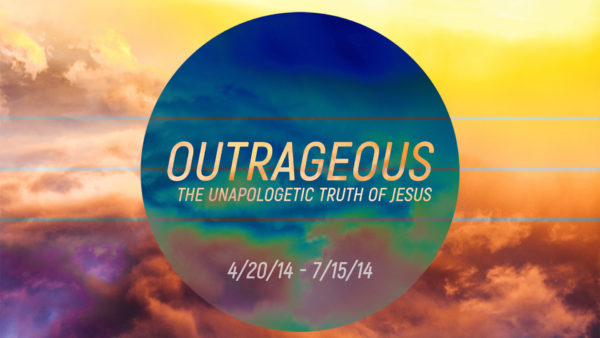 Outrageous 2019 - Hebrews 9:18-22 Image